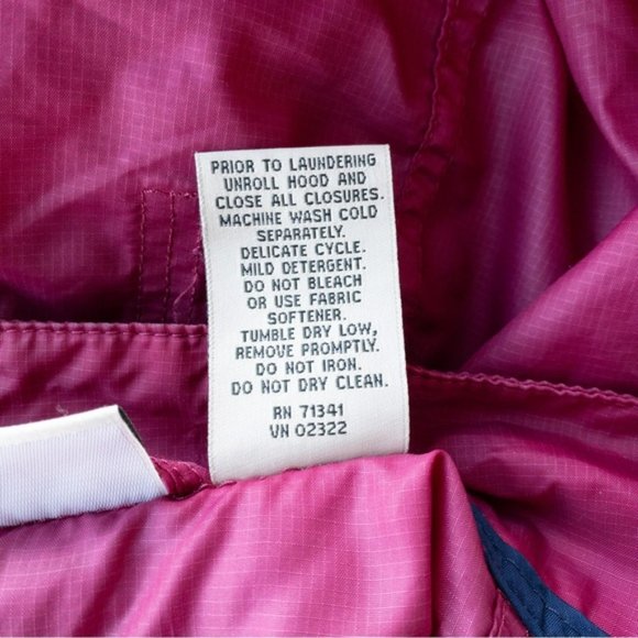 L.L. BEAN Pink Windbreaker with Hood - Picture 8 of 10